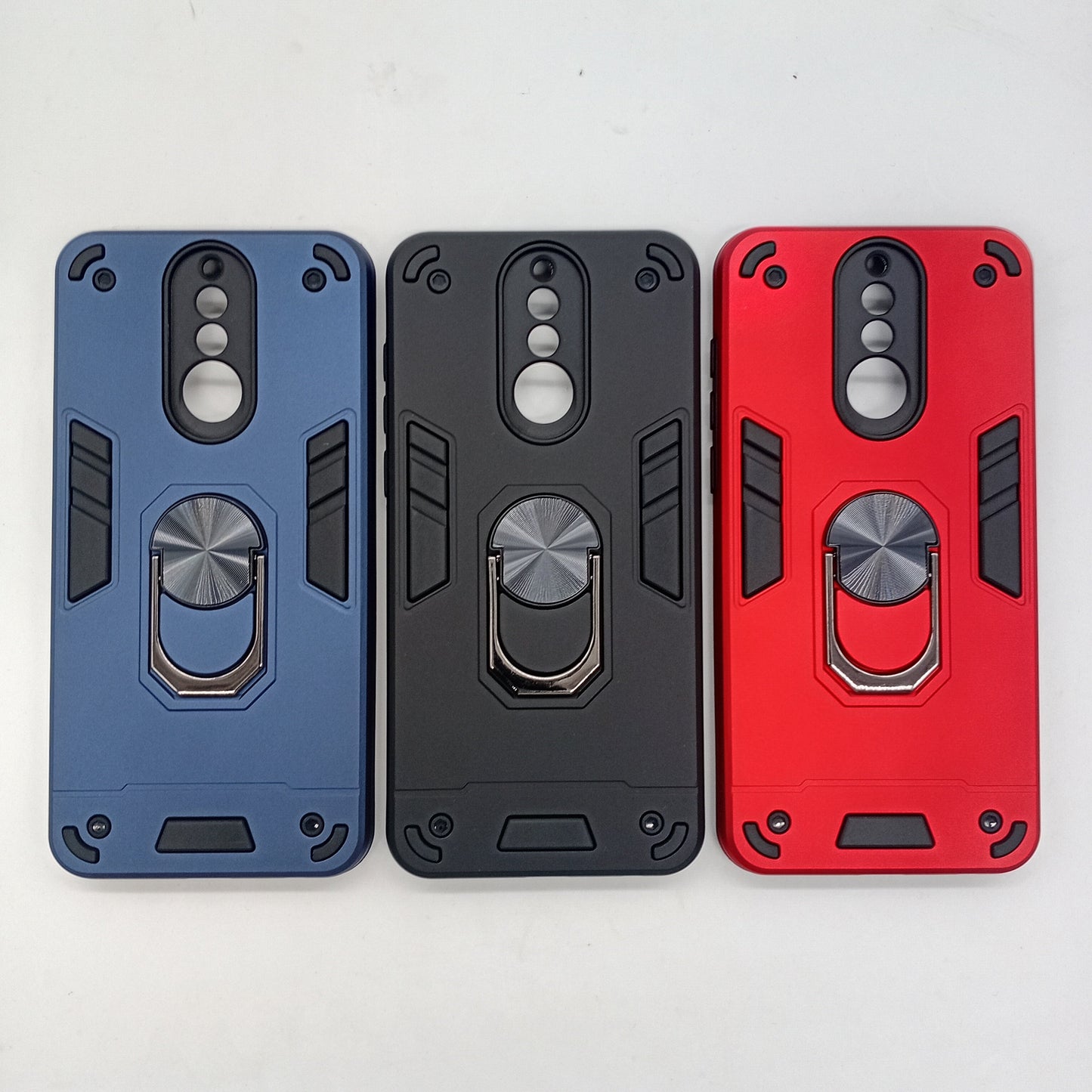 Huawei Nova 2i Shockproof Hard PC Case with Ring Holder Slim Cover
