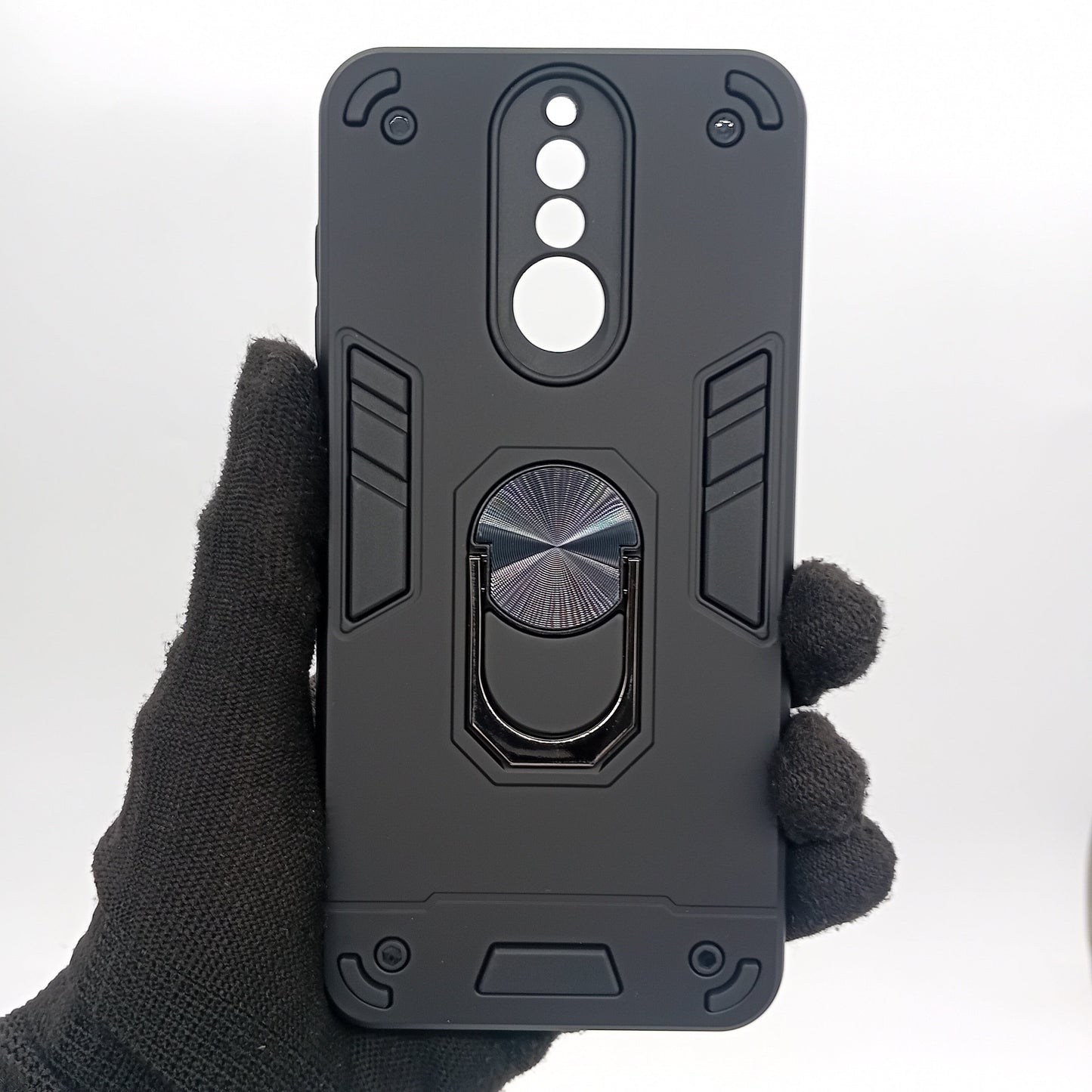 Huawei Nova 2i Shockproof Hard PC Case with Ring Holder Slim Cover