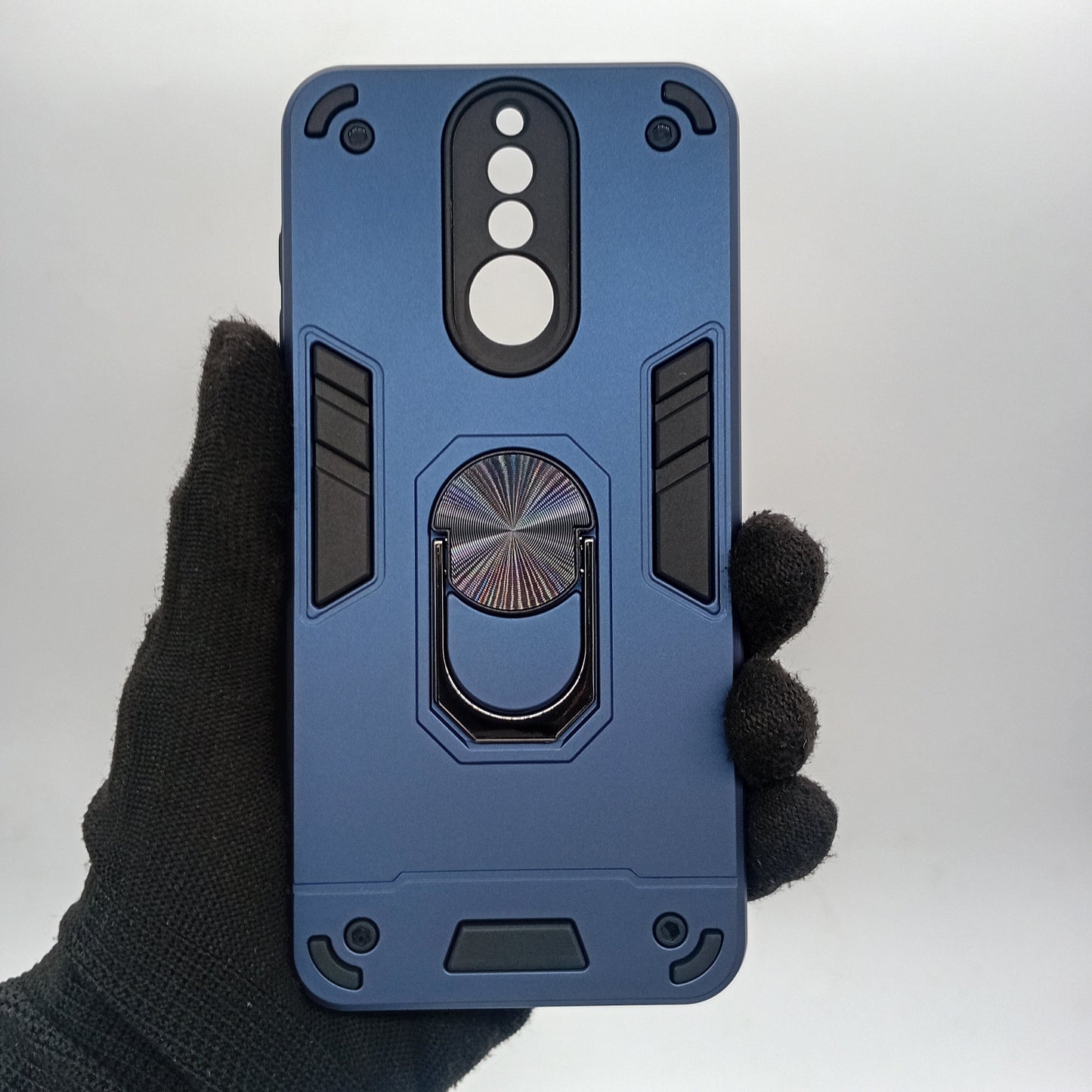 Huawei Nova 2i Shockproof Hard PC Case with Ring Holder Slim Cover