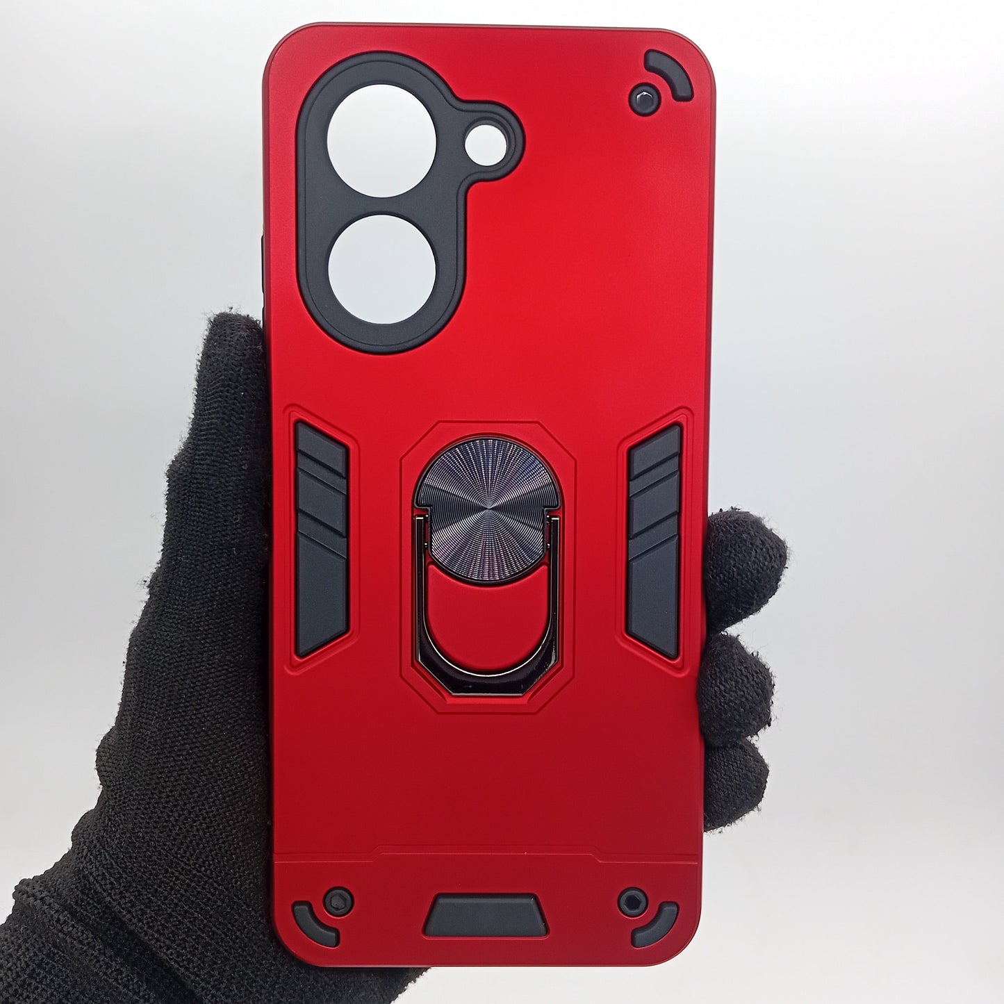 Redmi A5 Hard PC Shockproof Slim Case with Ring Holder