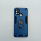 Samsung A21s Hard PC Case with Ring Holder - Shockproof Slim Cover