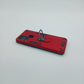 Samsung A21s Hard PC Case with Ring Holder - Shockproof Slim Cover