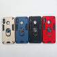Samsung A20 Hard PC Shockproof Case with Ring Holder, Slim Cover