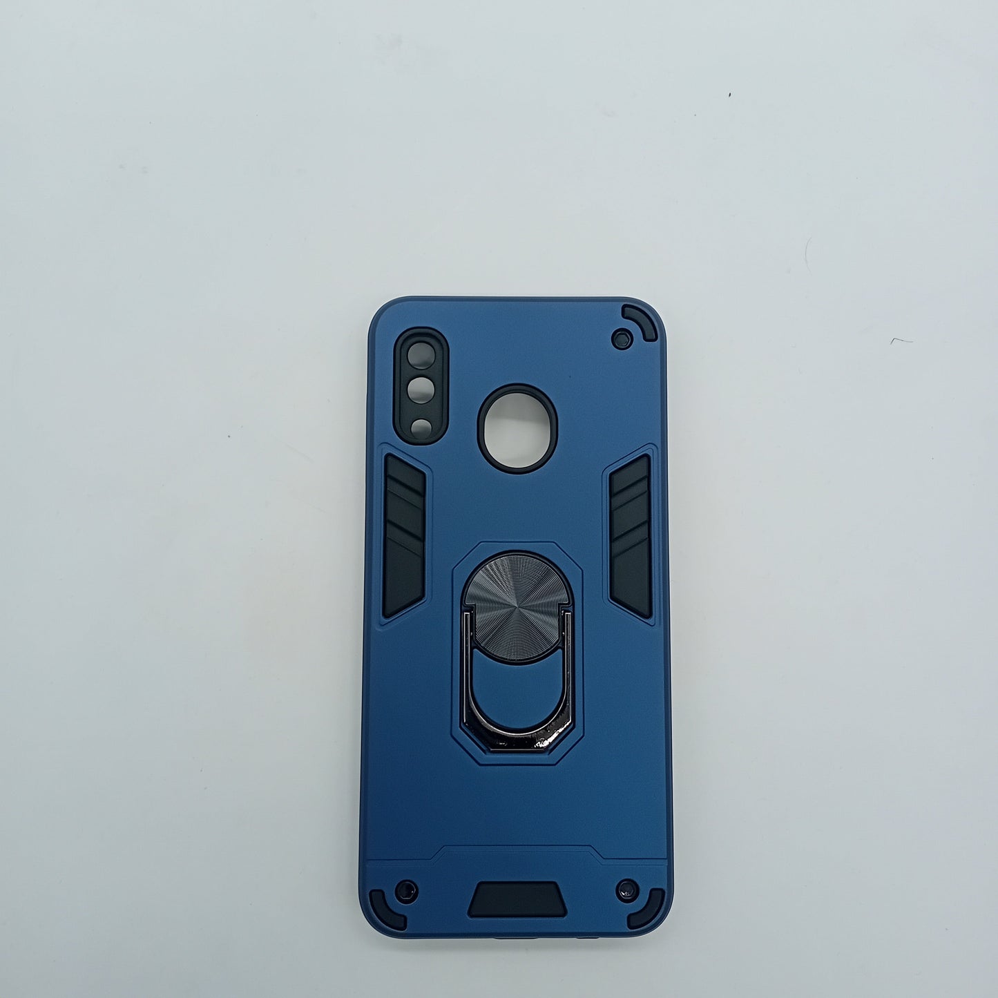 Samsung A20 Hard PC Shockproof Case with Ring Holder, Slim Cover
