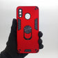 Samsung A20 Hard PC Shockproof Case with Ring Holder, Slim Cover