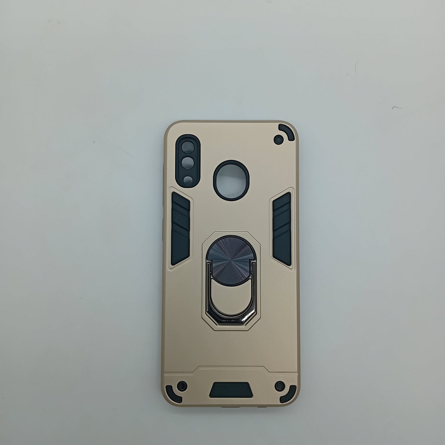 Samsung A20 Hard PC Shockproof Case with Ring Holder, Slim Cover