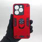 itel A50 Hard PC Case w/ Ring Holder, Shockproof Slim Back Cover