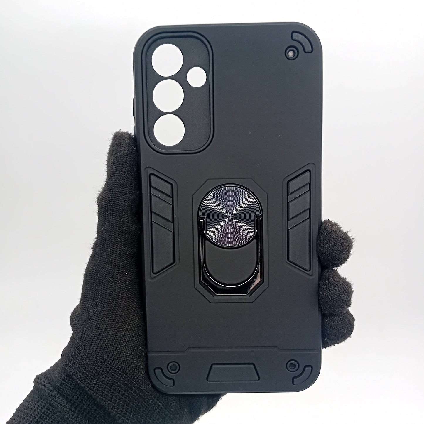 Samsung M15 Hard PC Shockproof Slim Case with Ring Holder
