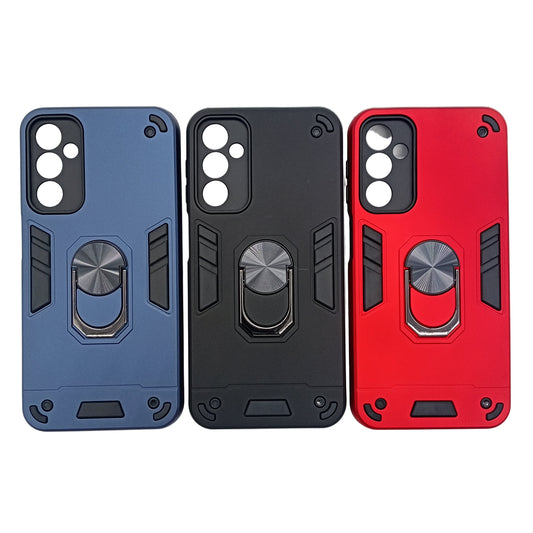 Samsung A24 Hard PC Case | Shockproof Slim Cover with Ring Holder