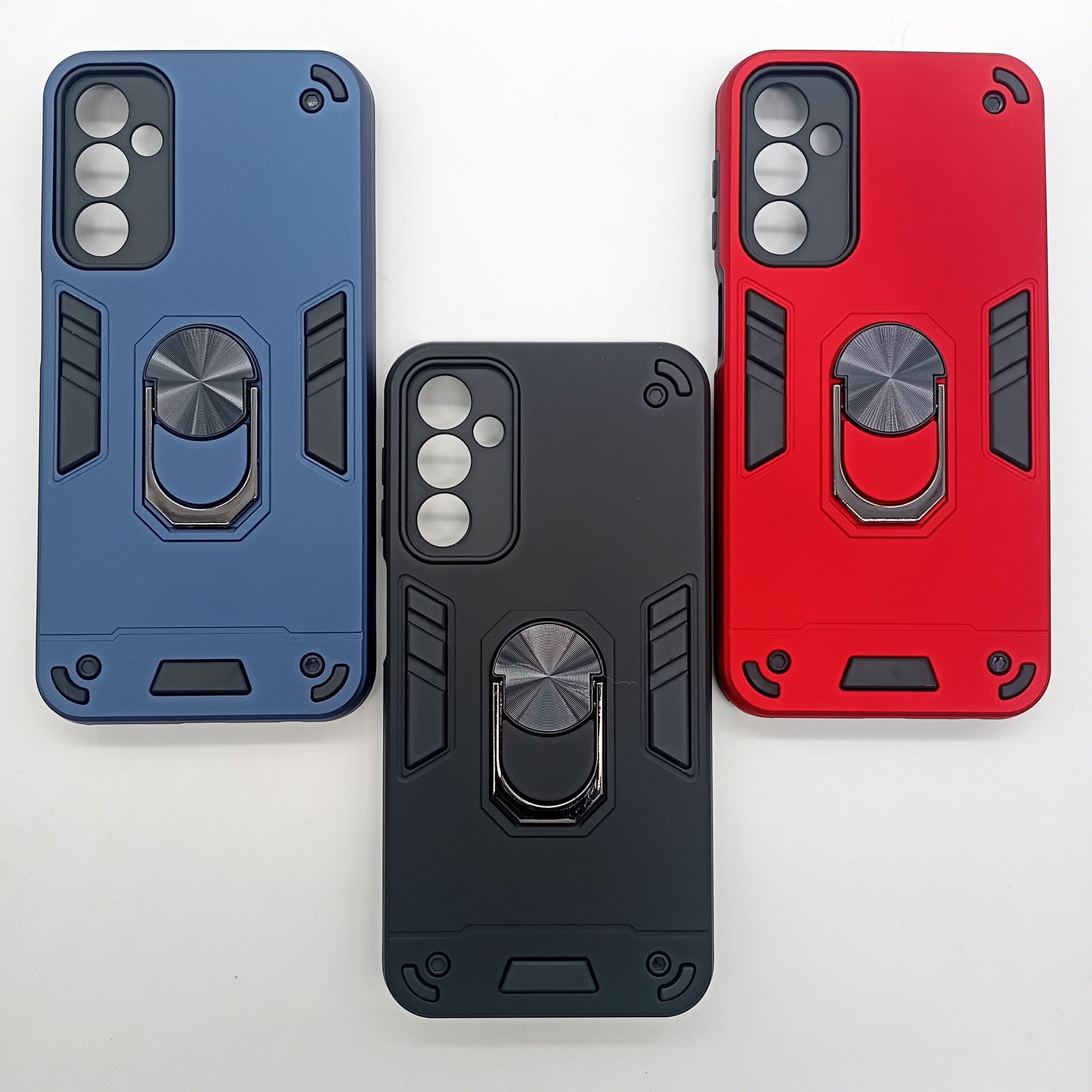 Samsung A24 Hard PC Case | Shockproof Slim Cover with Ring Holder
