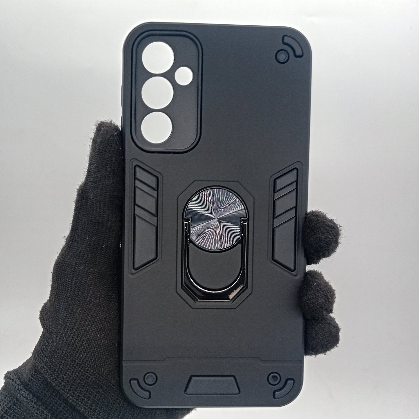 Samsung A24 Hard PC Case | Shockproof Slim Cover with Ring Holder