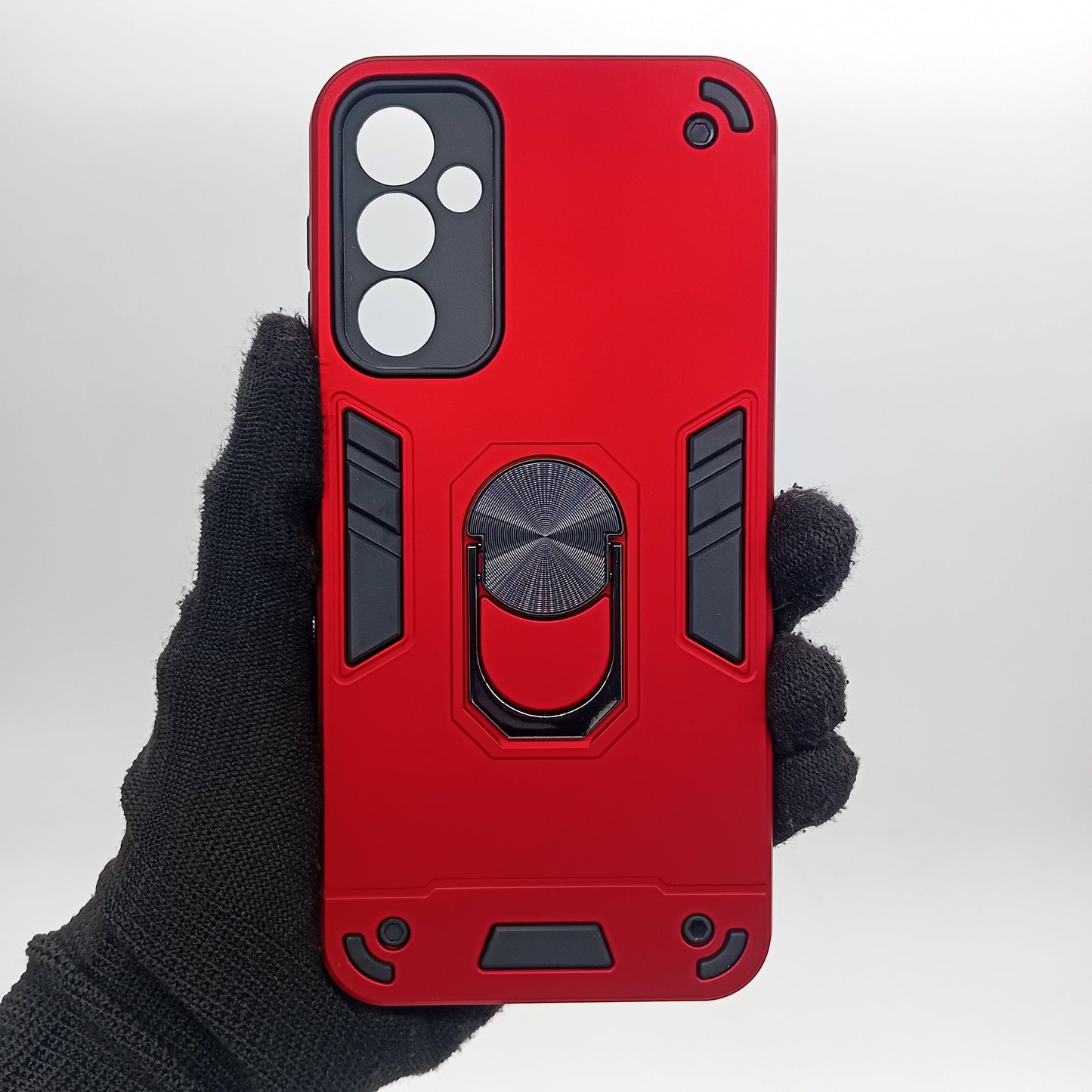 Samsung A24 Hard PC Case | Shockproof Slim Cover with Ring Holder