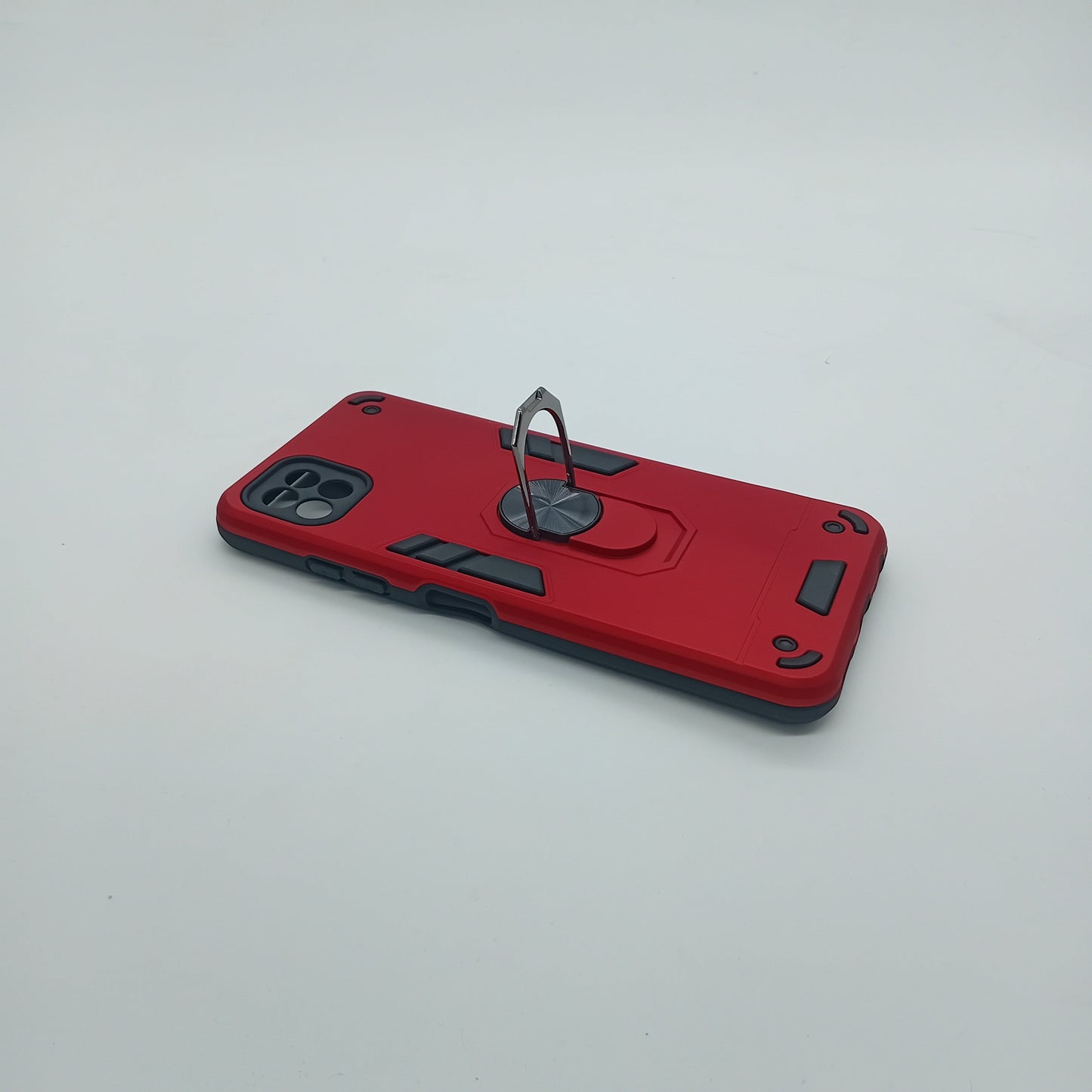 Samsung A22 5G Hard PC Case with Ring Holder | Shockproof Slim Cover