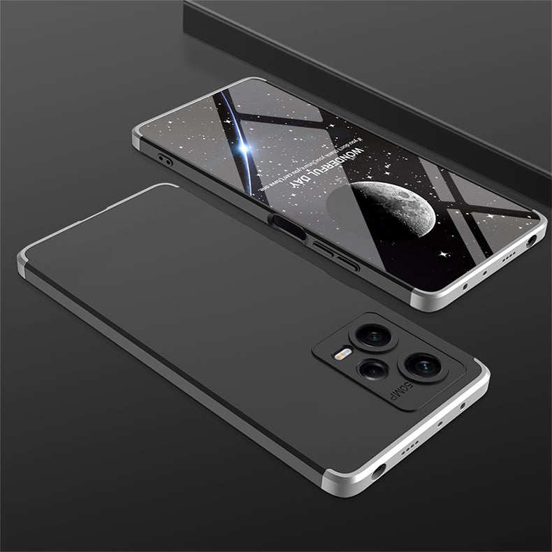 LEEKA Redmi Note 12 Pro Full 3in1 Cover 360º Shockproof Armour Hard Matte PC Case