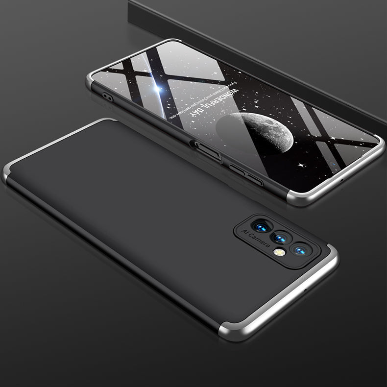 LEEKA Samsung M52 5G Full 3in1 Cover 360º Shockproof Armour Hard Matte PC Case