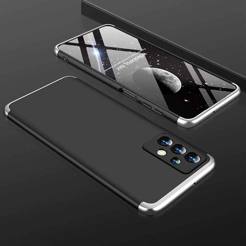 LEEKA Samsung A13 Full 3in1 Cover 360º Shockproof Armour Hard Matte PC Case