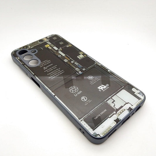 Circuit Board High Quality Hard Cover Full Camera Lens Protective Case for Samsung A04s
