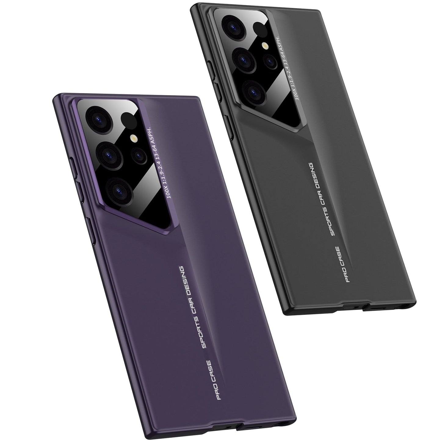 LEEKA Samsung S23 Ultra case with Super Luxury Sport car fiber Pro case design