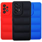 Puffer Case Jacket Cushion Back Cover for Samsung A53 5G
