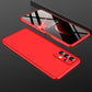 LEEKA Samsung A13 Full 3in1 Cover 360º Shockproof Armour Hard Matte PC Case