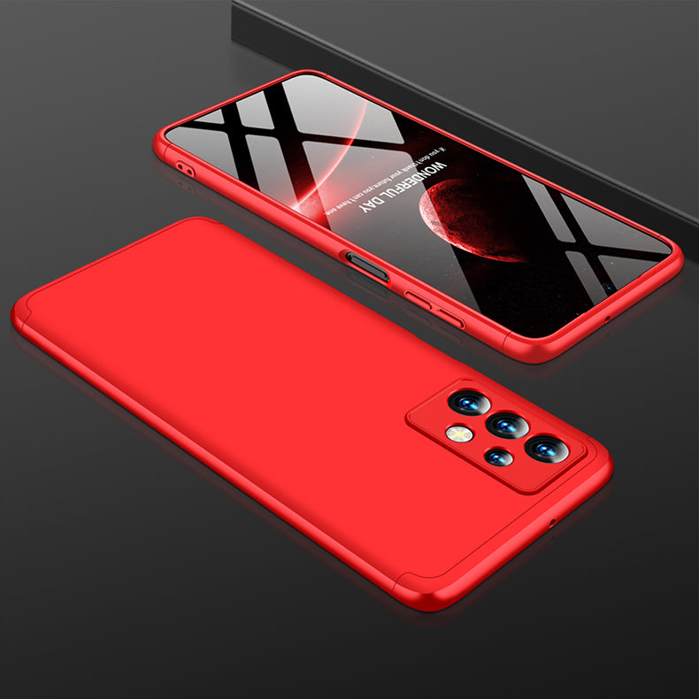 LEEKA Samsung A13 Full 3in1 Cover 360º Shockproof Armour Hard Matte PC Case