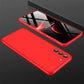 LEEKA Samsung S21 FE Full 3in1 Cover 360º Shockproof Armour Hard Matte PC Case