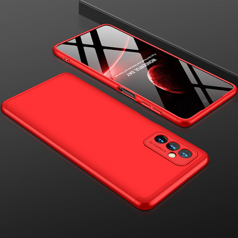 LEEKA Samsung M52 5G Full 3in1 Cover 360º Shockproof Armour Hard Matte PC Case