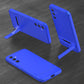 LEEKA Samsung A34 Full 3in1 Cover 360º Shockproof Armor Hard Matte PC Case with Stand