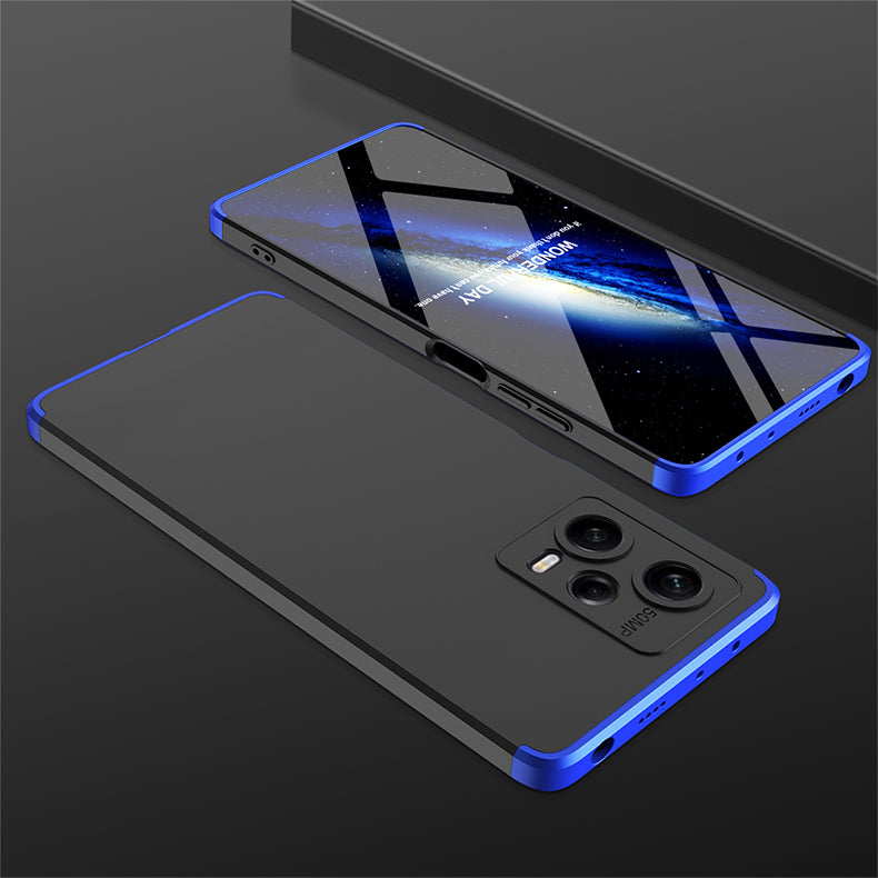 LEEKA Redmi Note 12 Pro Full 3in1 Cover 360º Shockproof Armour Hard Matte PC Case
