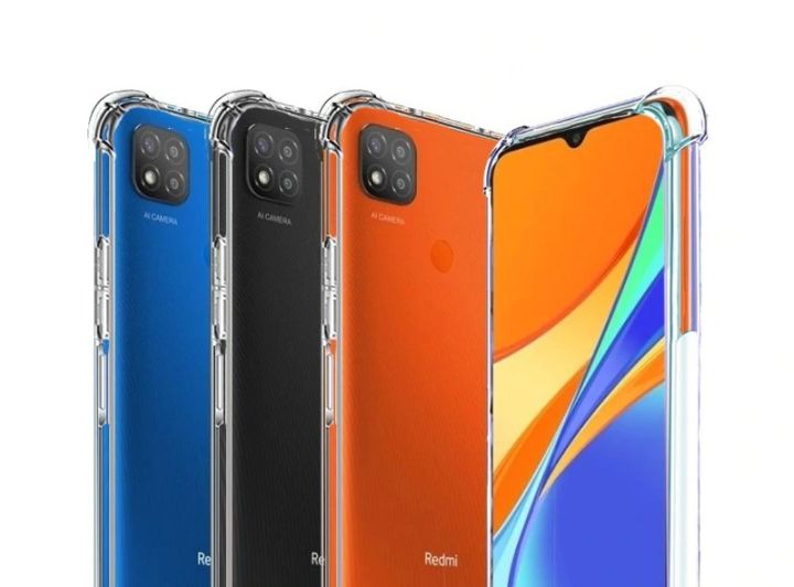 Redmi 9C Clear Anti-Shock Case Reinforced Drop Protection Cover