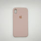 apple silicone case Velvet Hard back cover for iPhone XR