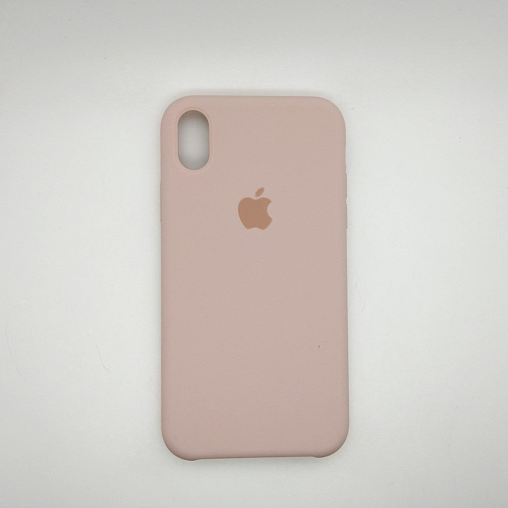 apple silicone case Velvet Hard back cover for iPhone XR