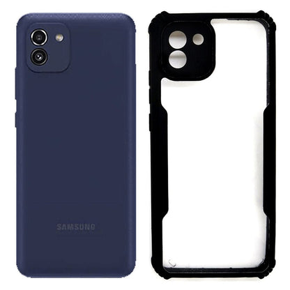 iPaky Samsung M04 Case ALY Soft Silicone TPU Bumper Cover