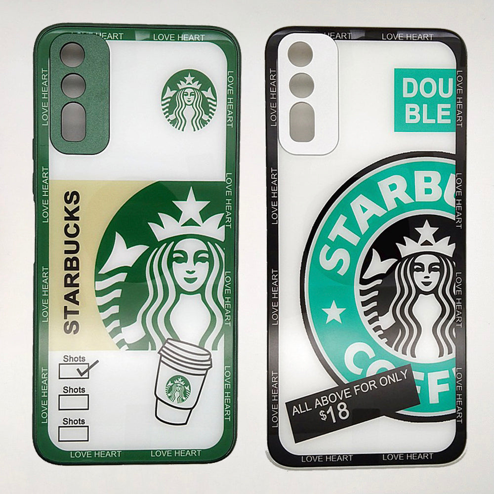 Y20 Starbucks Design Back cover Case for Vivo Y20