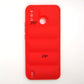 Puffer Case Jacket Cushion Back Cover for Techno SPARK 6 GO