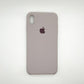 apple silicone case Velvet Hard back cover for iPhone Xs Max