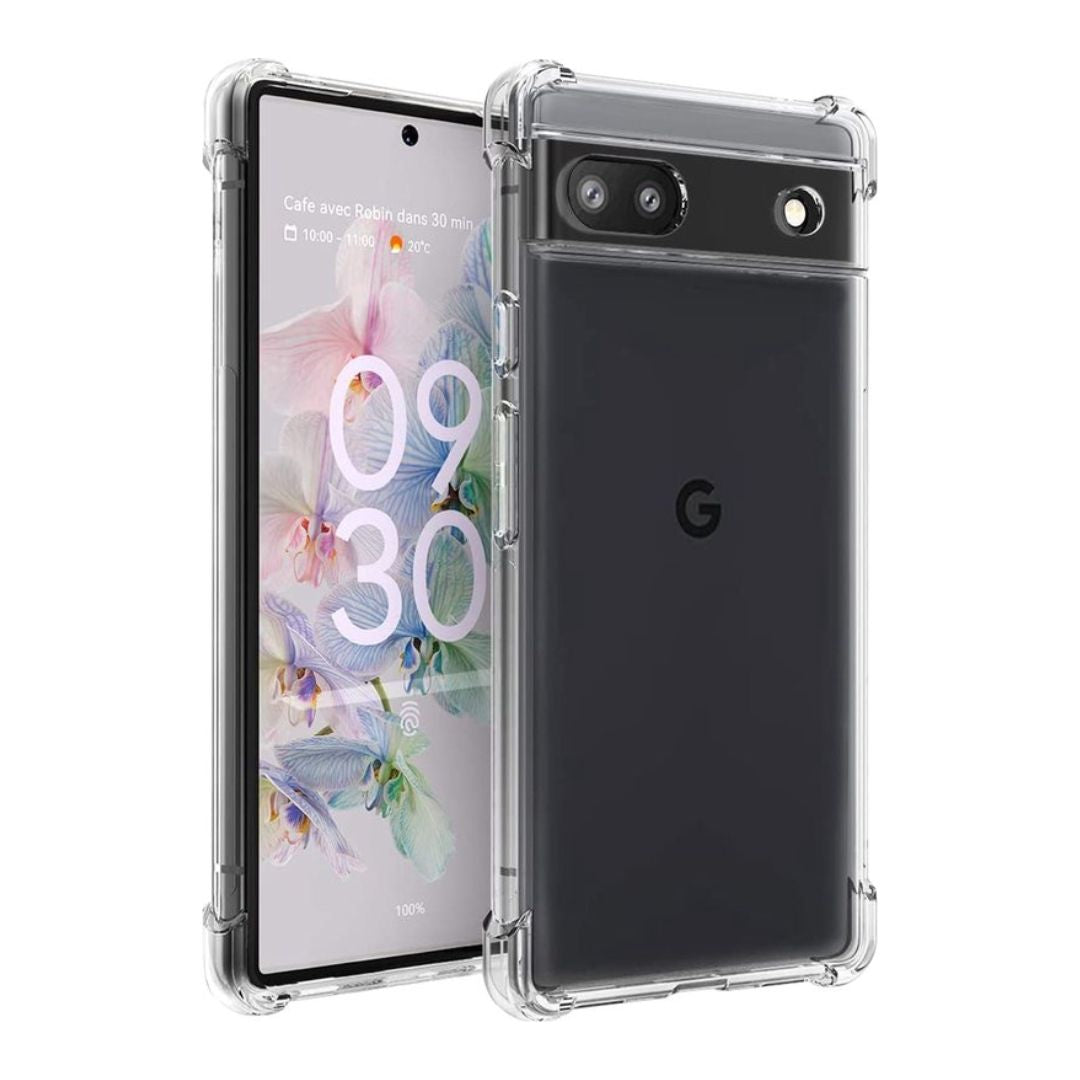 Clear AntiShock Clear Back Cover Soft Silicone TPU Bumper case