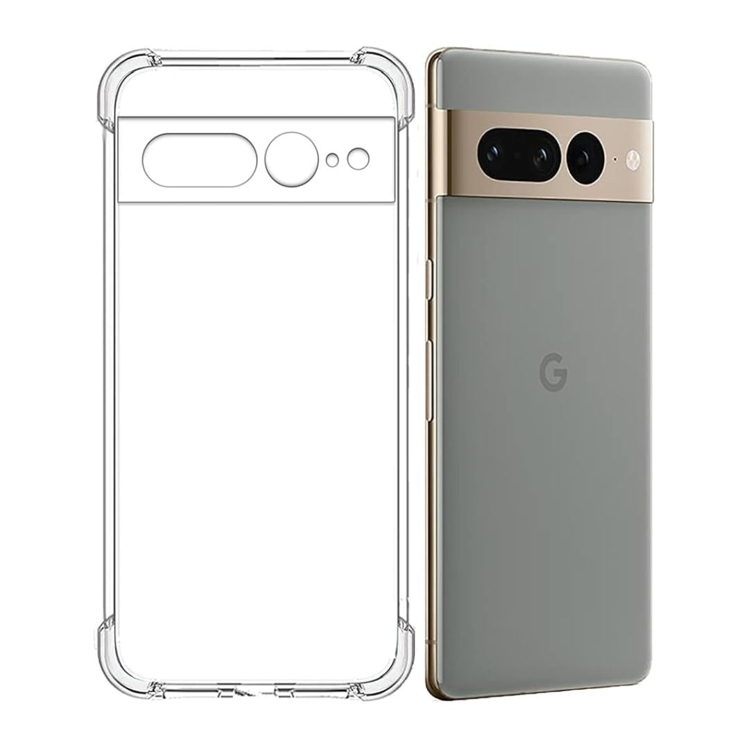 Clear AntiShock Clear Back Cover Soft Silicone TPU Bumper case