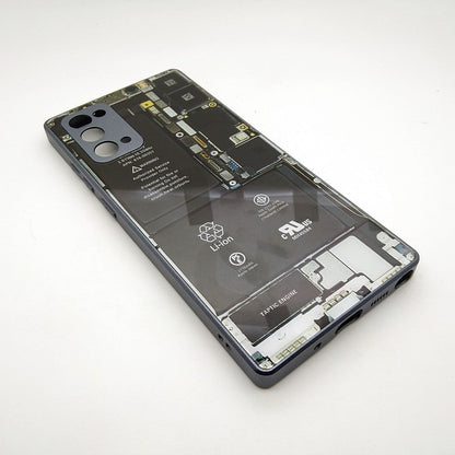Circuit Board High Quality Hard Cover Full Camera Lens Protective Case for Samsung Note 20