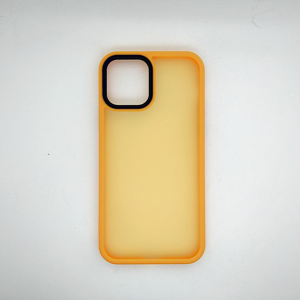 iPhone 12 Matte Back cover slim shockproof LMU design case