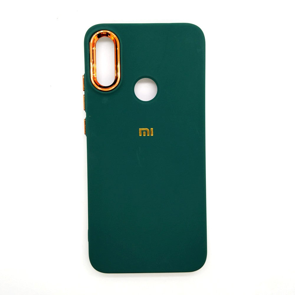 Gold Camera Protection Back Cover for Redmi Note 7