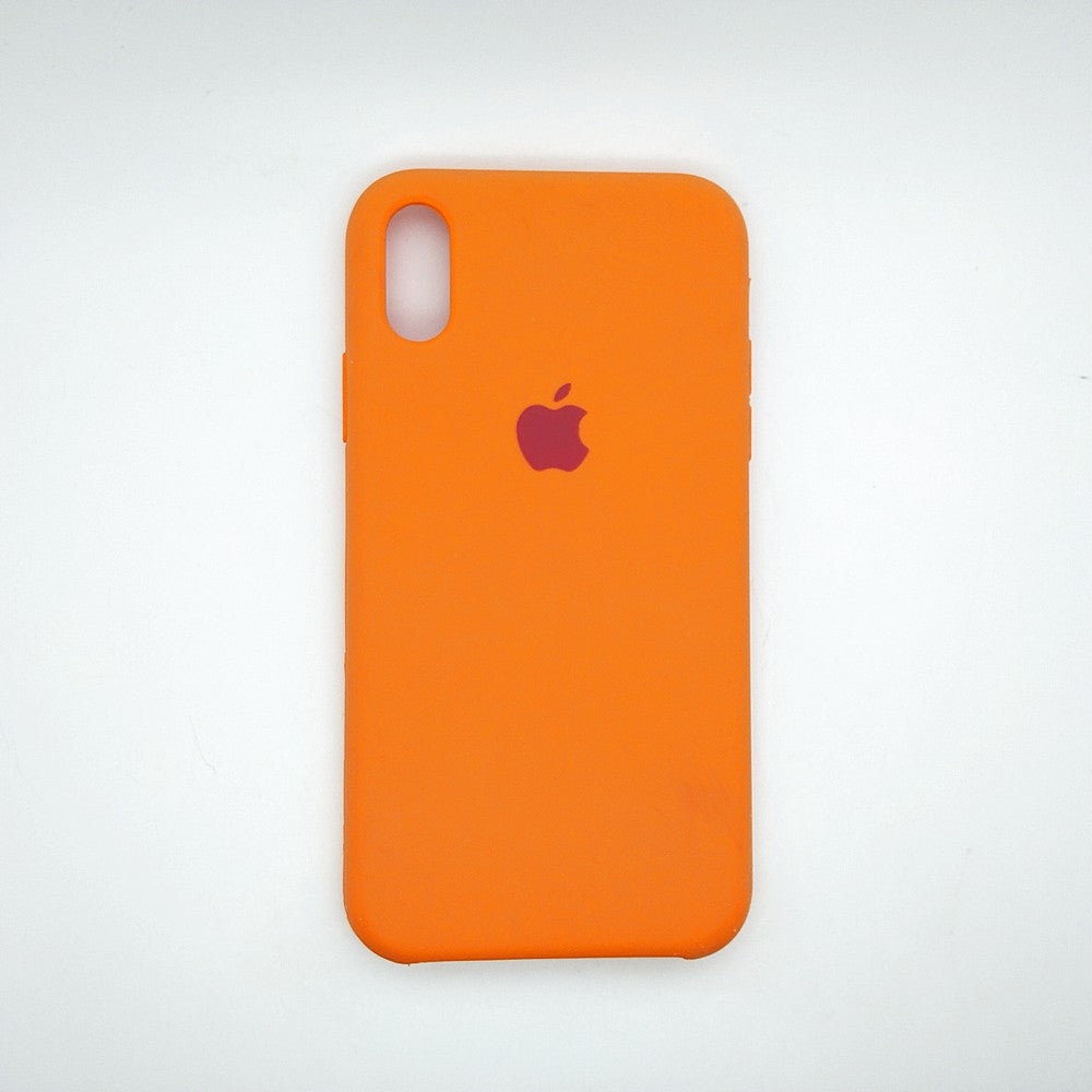 apple silicone case Velvet Hard back cover for iPhone XR