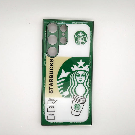 Starbucks Back Cover Hard Shel PC Case For Samsung S23 Ultra