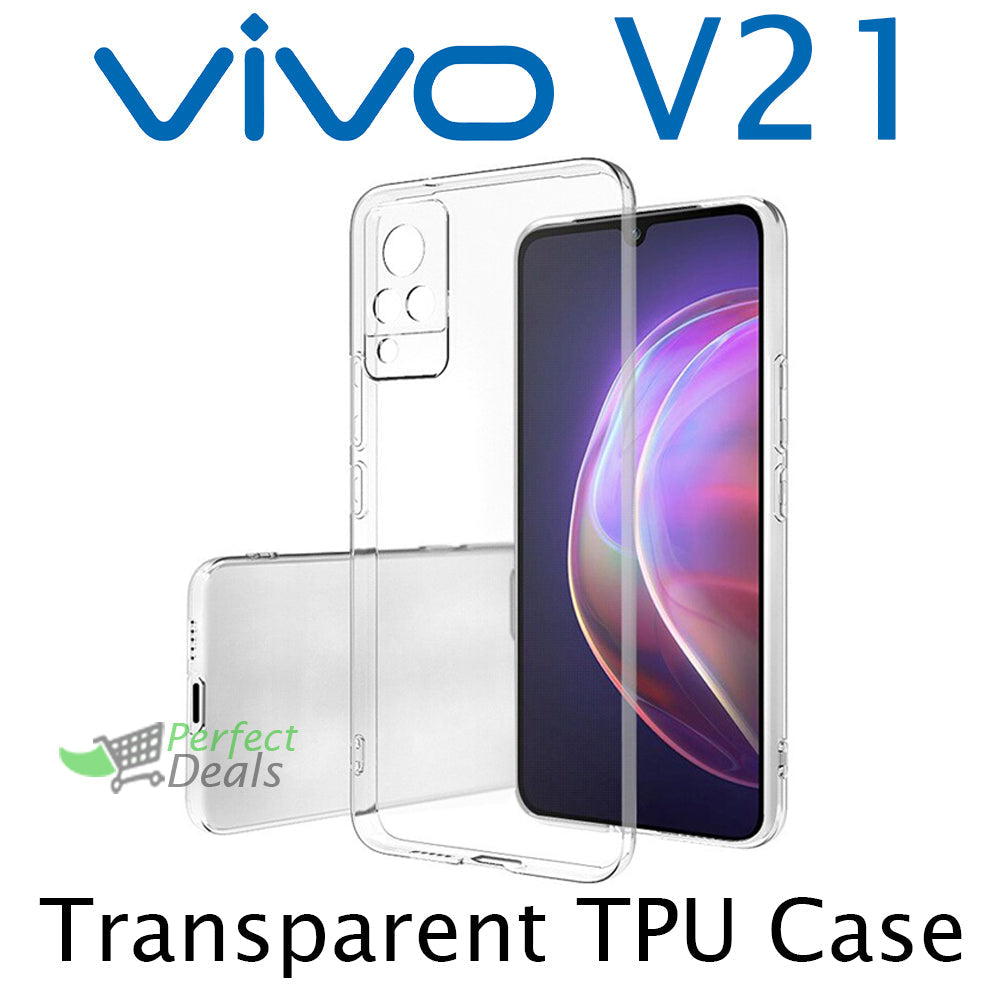 Transparent Clear Slim Case for New Vivo V21
