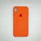 apple silicone case Velvet Hard back cover for iPhone Xs Max