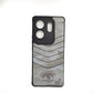 infinix ZERO 30 POLO clothe texture case velvet Back Cover Grey