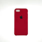 apple silicone case Velvet Hard back cover for iPhone 7 / 8