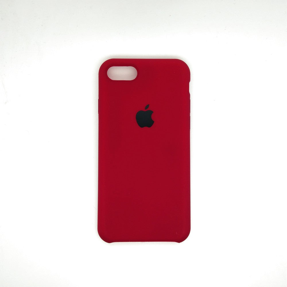 apple silicone case Velvet Hard back cover for iPhone 7 / 8