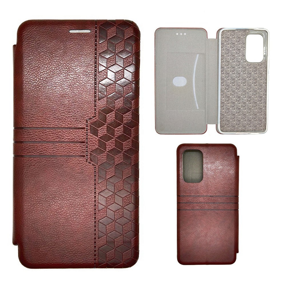 Samsung A53 Leather Pouch Case Premium Leather texture full cover