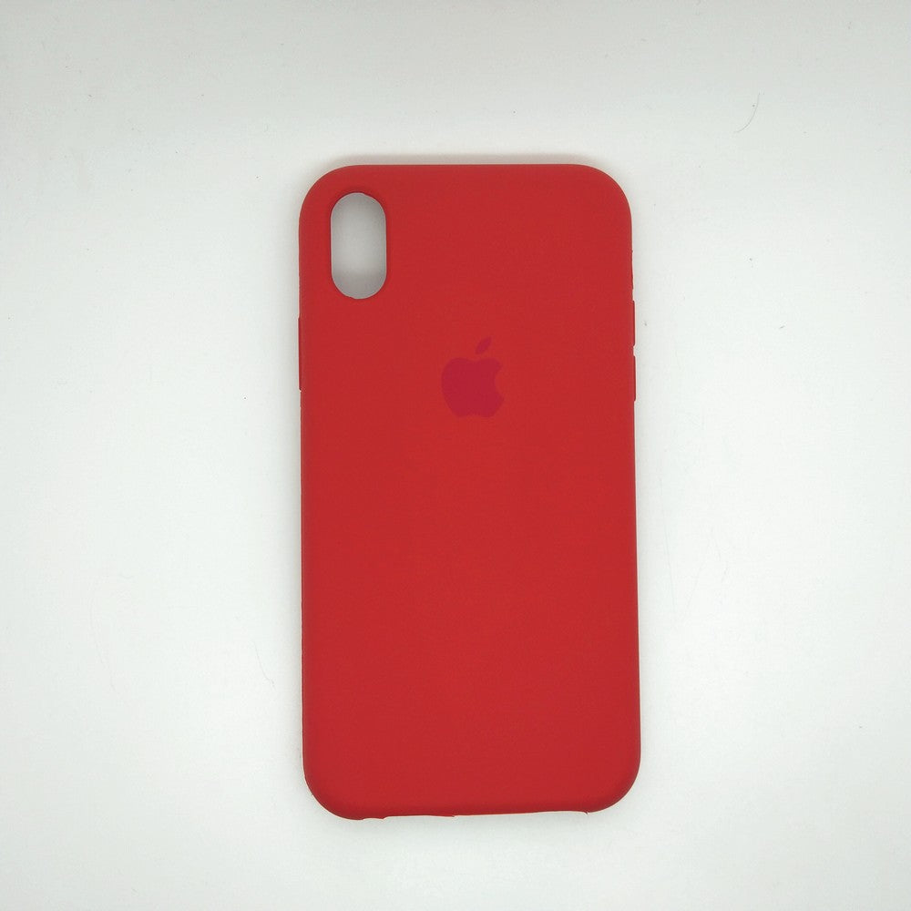 apple silicone case Velvet Hard back cover for iPhone XR